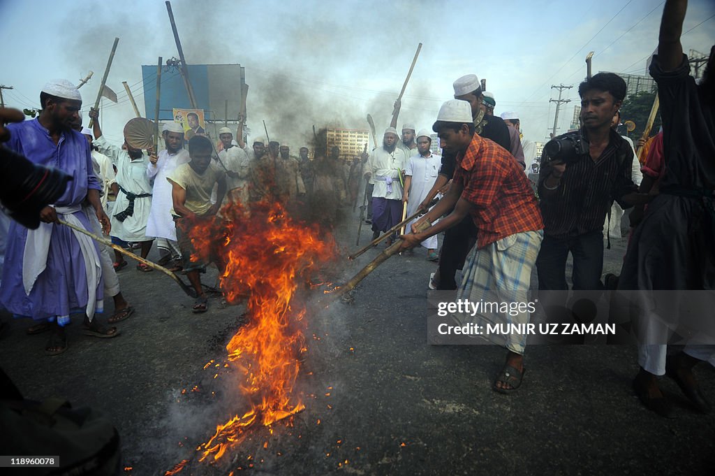 Supporters of Islamic political parties