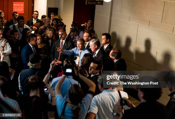 With Gordon Sondland, the U.S. Ambassador to the European Union, suddenly not appearing before lawmakers in closed door questioning before the House...