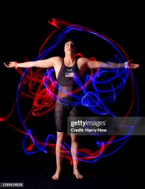 Swimmer Lilly King poses for a portrait during the Team USA Tokyo 2020 Olympic shoot on November 23, 2019 in West Hollywood, California.