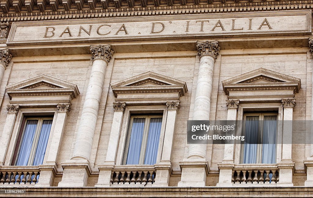 Italy's Central Bank And Finance Ministry As Debt Crisis Worsens