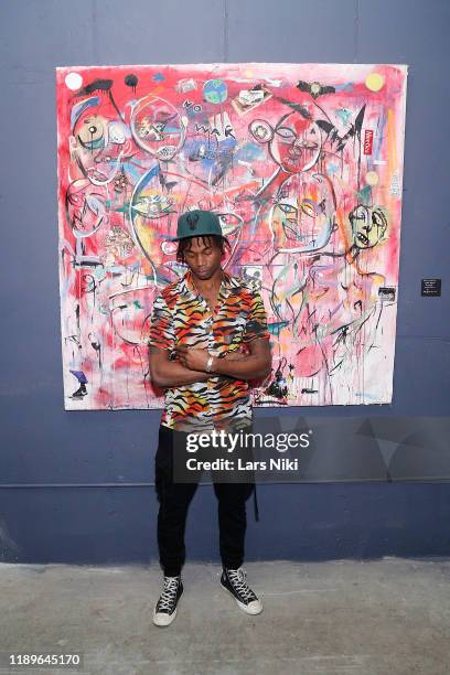 Cavier Coleman attends the private opening of the Good Luck Dry Cleaners Bowery location at 3 East 3rd on December 19, 2019 in New York City.