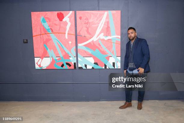 Edward Acosta attends the private opening of the Good Luck Dry Cleaners Bowery location at 3 East 3rd on December 19, 2019 in New York City.