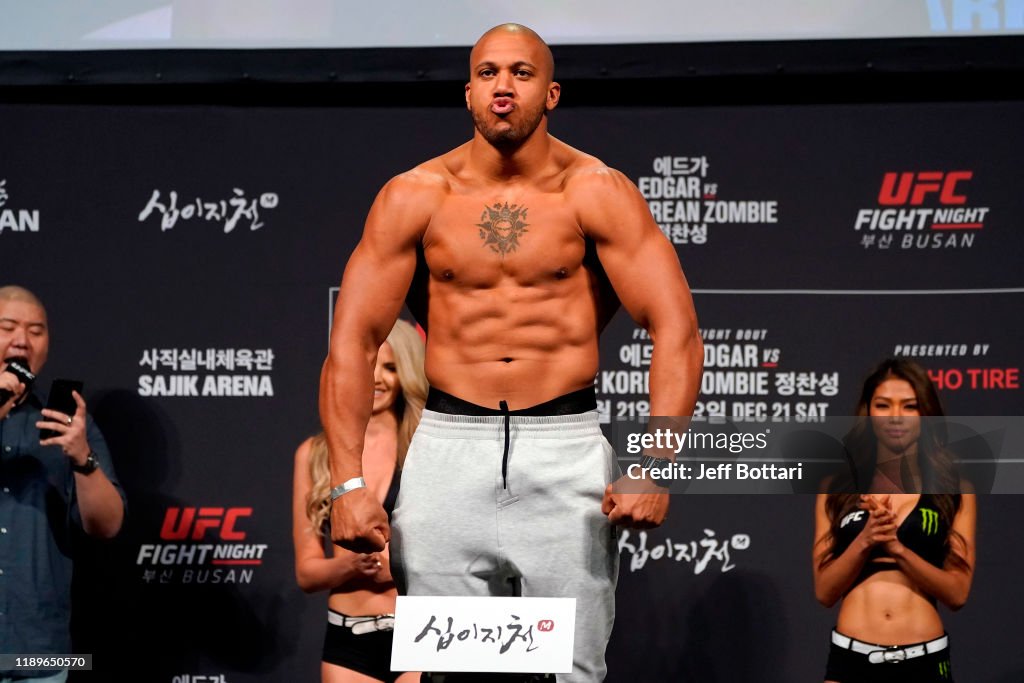 UFC Fight Night: Weigh-Ins