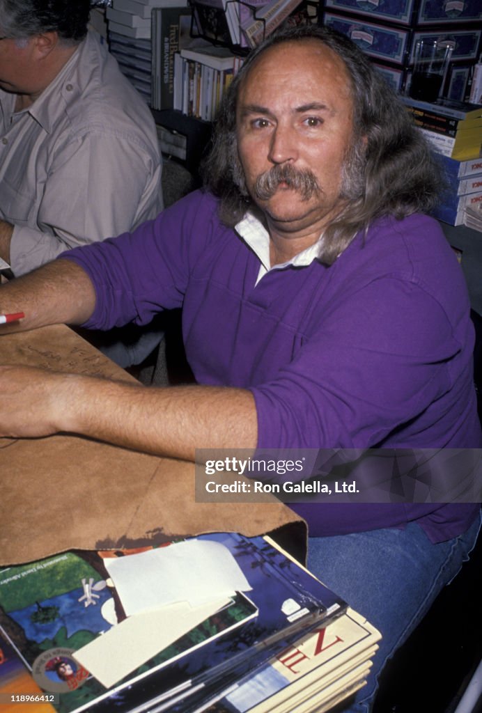 Book Party for David Crosby "Long Time Gone"
