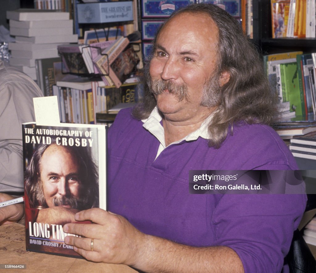 Book Party for David Crosby "Long Time Gone"