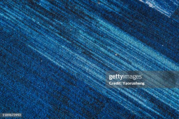 background of  carpet texture - blue fabric texture 個照片及圖片檔