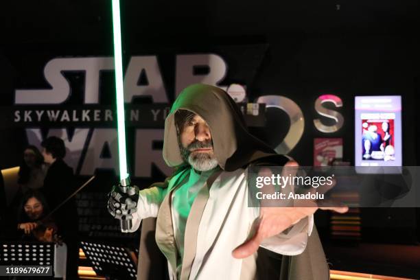 Turkish members of the 501st Legion and the Rebel Legion, -worldwide Star Wars fan clubs - attend a private screening of ''Star Wars: The Rise of...