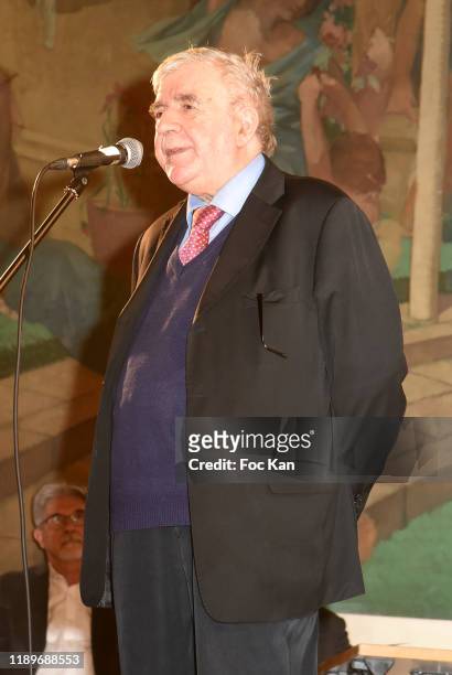 Jean Marc Muller president of Poesie En Liberté attends the "Poesie En Liberté": 2019 Awards Ceremony At Mairie Du 5eme on November 23, 2019 in...
