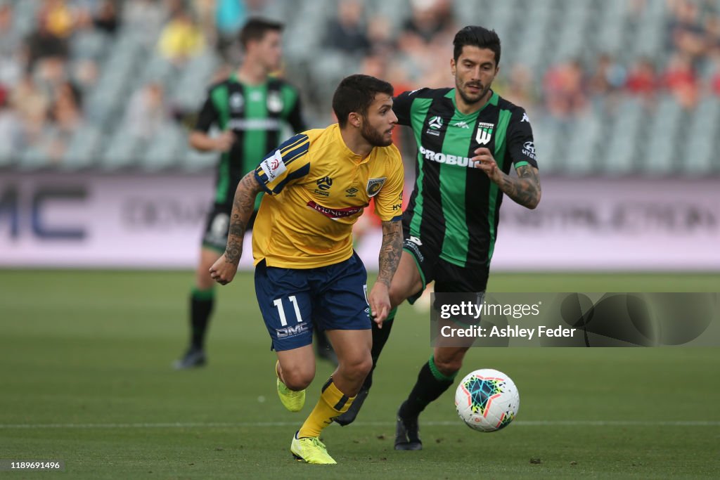 A-League Rd 7 - Central Coast v Western United