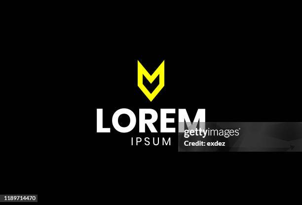 logo sign - arrow logo stock illustrations