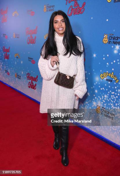 Cara Delahoyde attends the "Cbeebies Christmas Show: Hansel & Gretal" UK Premiere at Cineworld Leicester Square on November 24, 2019 in London,...