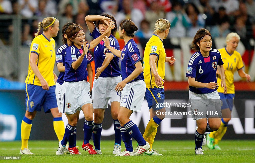 Japan v Sweden: FIFA Women's World Cup 2011 - Semi Final
