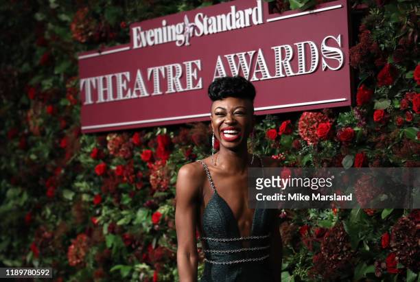 Miriam Teak Lee attends the 65th Evening Standard Theatre Awards at the London Coliseum on November 24, 2019 in London, England.