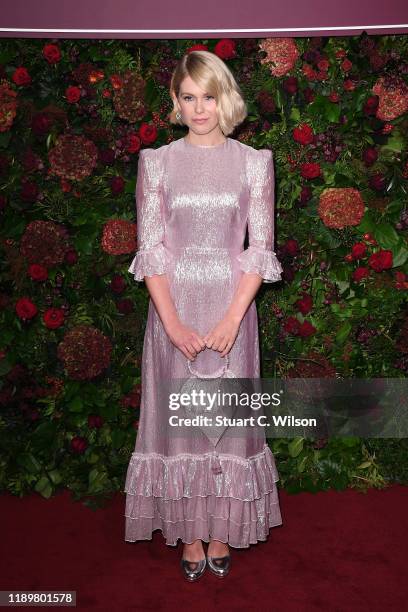 Hannah Arterton attends the 65th Evening Standard Theatre Awards at London Coliseum on November 24, 2019 in London, England.