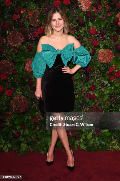 Ria Zimitrowic attends the 65th Evening Standard Theatre Awards at London Coliseum on November 24, 2019 in London, England.