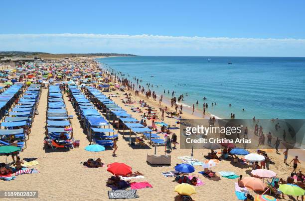 Praia de Armacao do Pera in Algarve, Portugal. (Photo by Cristina Arias/Cover/Getty Images