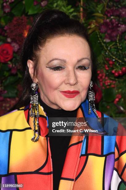 Frances Barber attends the 65th Evening Standard Theatre Awards at London Coliseum on November 24, 2019 in London, England.