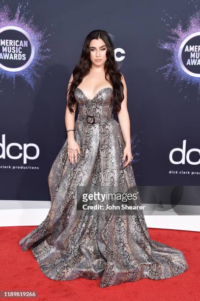 Lauren Jauregui attends the 2019 American Music Awards at Microsoft Theater on November 24, 2019 in Los Angeles, California.