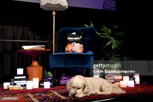 Sir Pippin onstage during the NYC listening party hosted by Glenn Close and John Cameron Mitchell for ANTHEM: HOMUNCULUS, a musical podcast available...