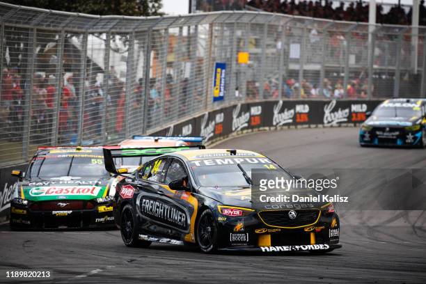 Tim Slade drives the Freightliner Racing Holden Commodore ZB during race 2 of the Newcastle 500 as part of the 2019 Supercars Championship on...