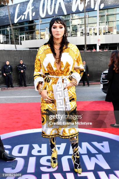 Kesha attends the 2019 American Music Awards at Microsoft Theater on November 24, 2019 in Los Angeles, California.