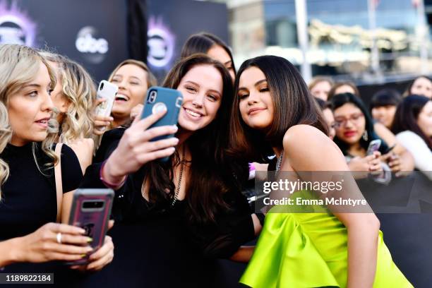 Selena Gomez attends the 2019 American Music Awards at Microsoft Theater on November 24, 2019 in Los Angeles, California.