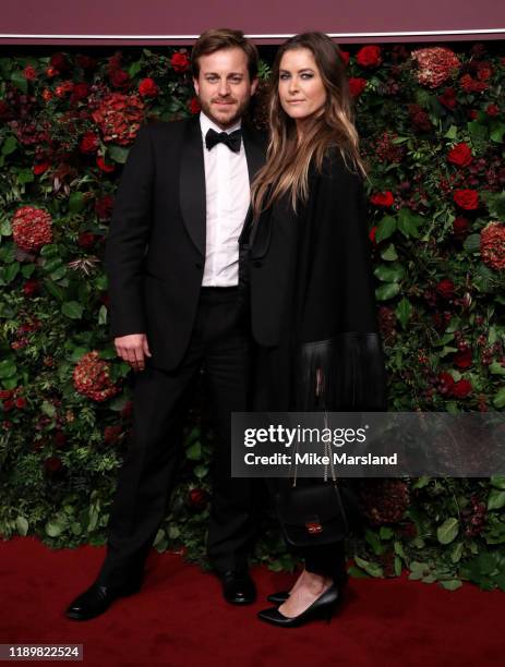 Kevin Bishop and Casta Bishop attends the 65th Evening Standard Theatre Awards at the London Coliseum on November 24, 2019 in London, England.