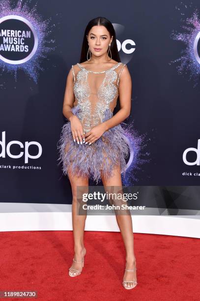 Tessa Brooks attends the 2019 American Music Awards at Microsoft Theater on November 24, 2019 in Los Angeles, California.