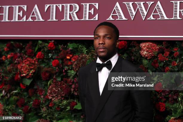 Tosin Cole attends the 65th Evening Standard Theatre Awards at the London Coliseum on November 24, 2019 in London, England.