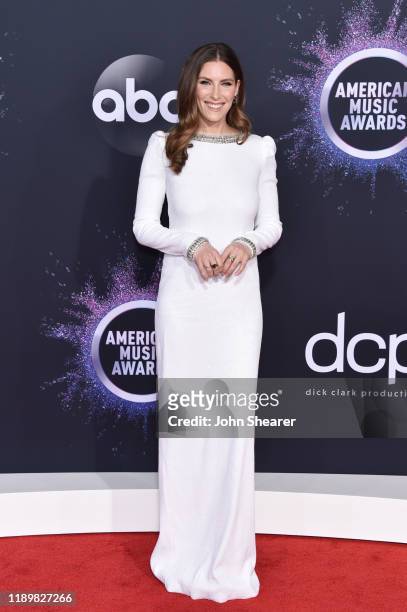 Sarah Levy attends the 2019 American Music Awards at Microsoft Theater on November 24, 2019 in Los Angeles, California.