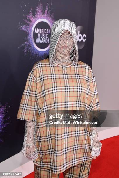 Billie Eilish attends the 2019 American Music Awards at Microsoft Theater on November 24, 2019 in Los Angeles, California.