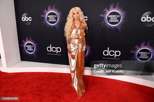 Pia Mia attends the 2019 American Music Awards at Microsoft Theater on November 24, 2019 in Los Angeles, California.