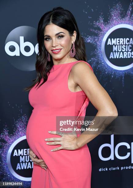 Jenna Dewan attends the 2019 American Music Awards at Microsoft Theater on November 24, 2019 in Los Angeles, California.