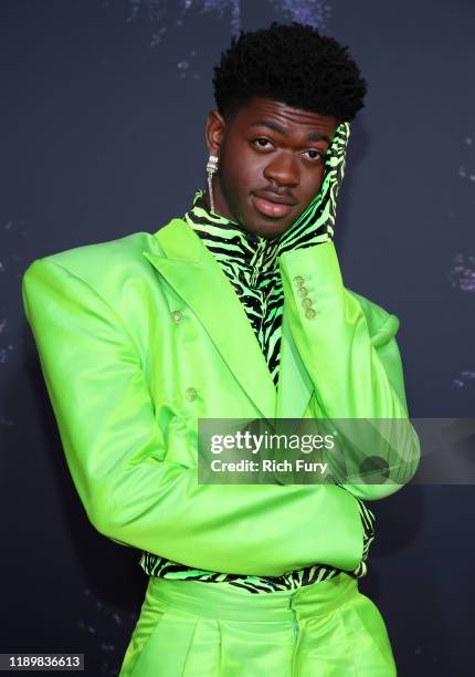 Lil Nas X attends the 2019 American Music Awards at Microsoft Theater on November 24, 2019 in Los Angeles, California.