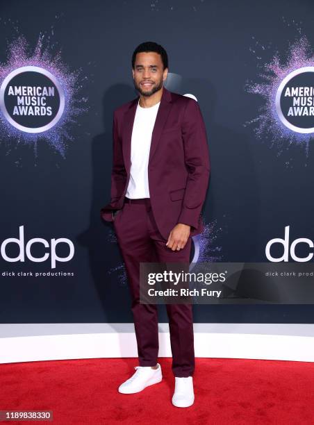 Michael Ealy attends the 2019 American Music Awards at Microsoft Theater on November 24, 2019 in Los Angeles, California.