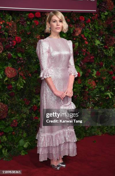 Hannah Arterton attends the 65th Evening Standard Theatre Awards at London Coliseum on November 24, 2019 in London, England.