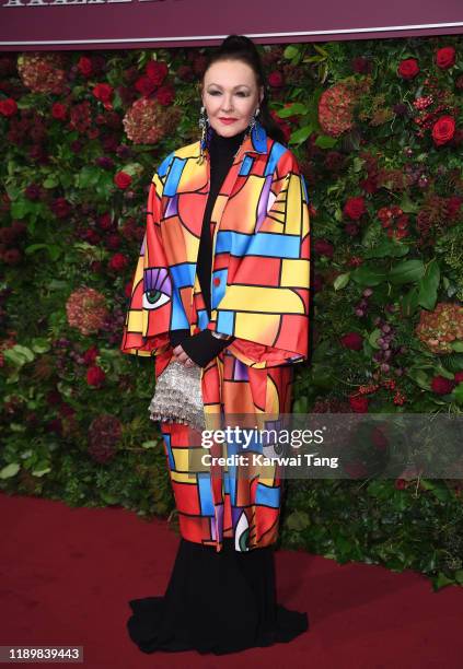 Frances Barber attends the 65th Evening Standard Theatre Awards at London Coliseum on November 24, 2019 in London, England.