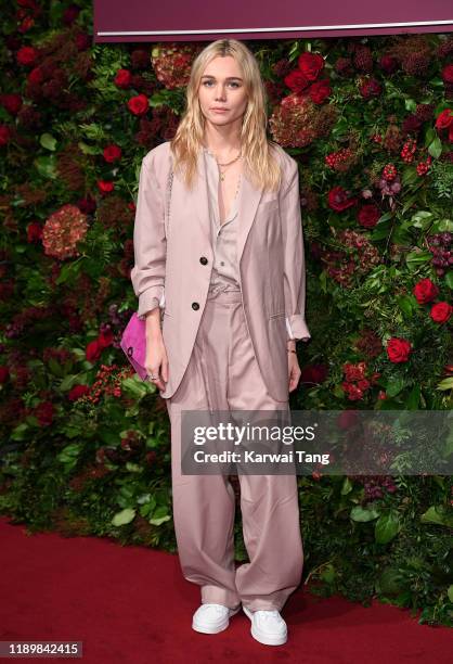 Immy Waterhouse attends the 65th Evening Standard Theatre Awards at London Coliseum on November 24, 2019 in London, England.