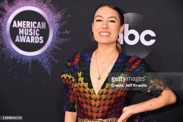 Kristen McAtee attends the 2019 American Music Awards at Microsoft Theater on November 24, 2019 in Los Angeles, California.