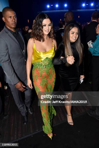 Selena Gomez attends the 2019 American Music Awards at Microsoft Theater on November 24, 2019 in Los Angeles, California.