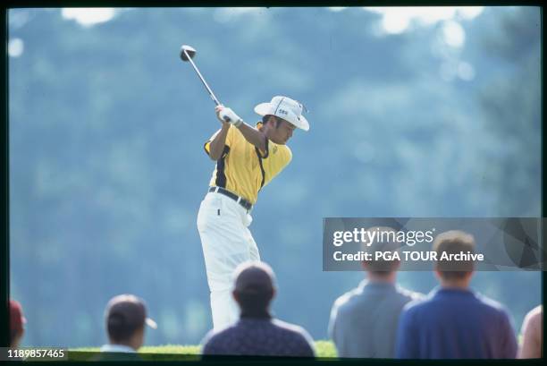 Shingo Katayama 2001 PGA Championship - 8/19/2001 - Sunday Photo by Chris Condon/PGA TOUR Archive via Getty Images