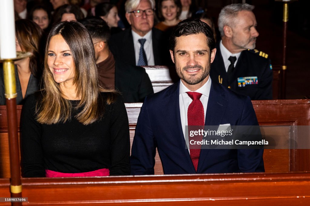 Swedish Royals Attend A Concert