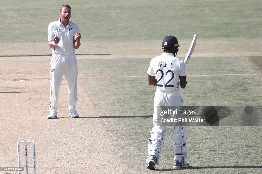 New Zealand v England - First Test: Day 5