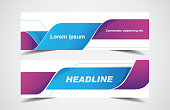Set web banner for social media, mobile apps, sale banner template, vector illustrations.