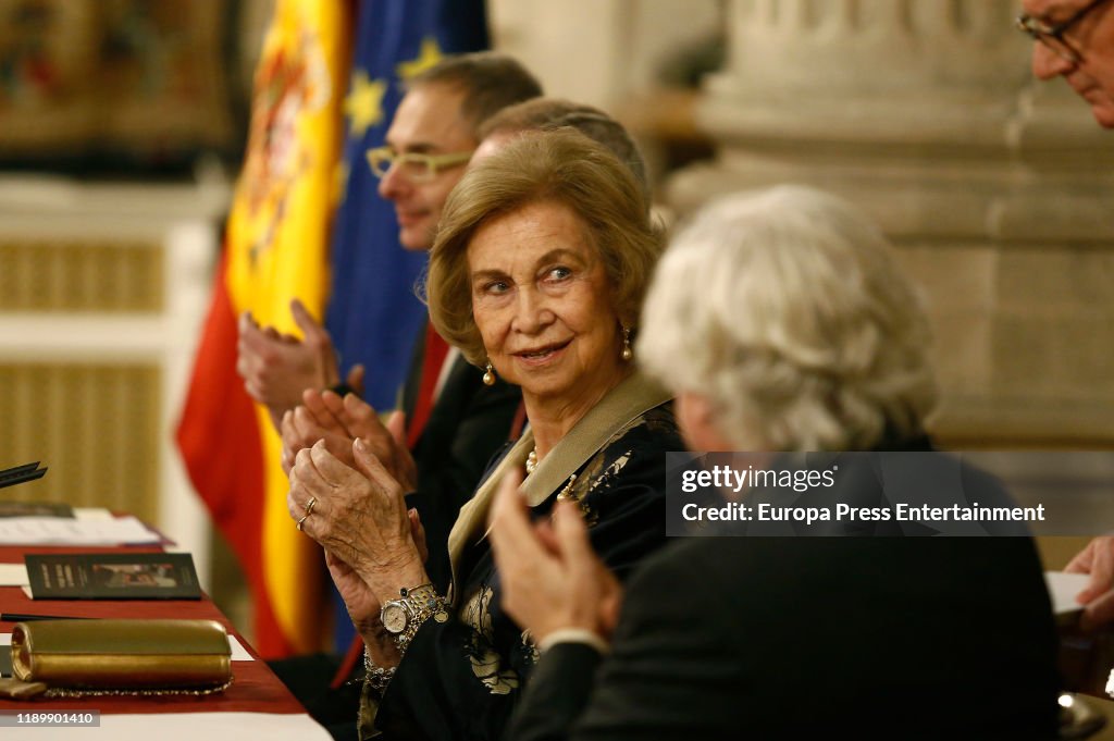 Queen Sofia Attends Poetry Awards Gala In Madrid