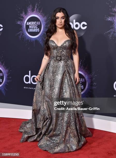 Lauren Jauregui attends the 2019 American Music Awards at Microsoft Theater on November 24, 2019 in Los Angeles, California.