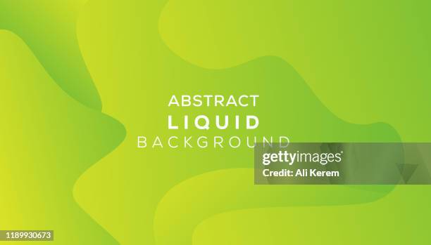 abstrakter flüssiger hintergrund - green background stock-grafiken, -clipart, -cartoons und -symbole