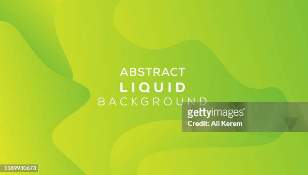 abstract liquid background - green background stock illustrations