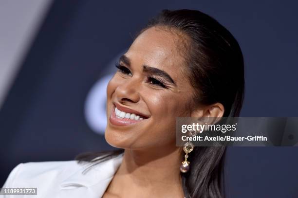 Misty Copeland attends the 2019 American Music Awards at Microsoft Theater on November 24, 2019 in Los Angeles, California.