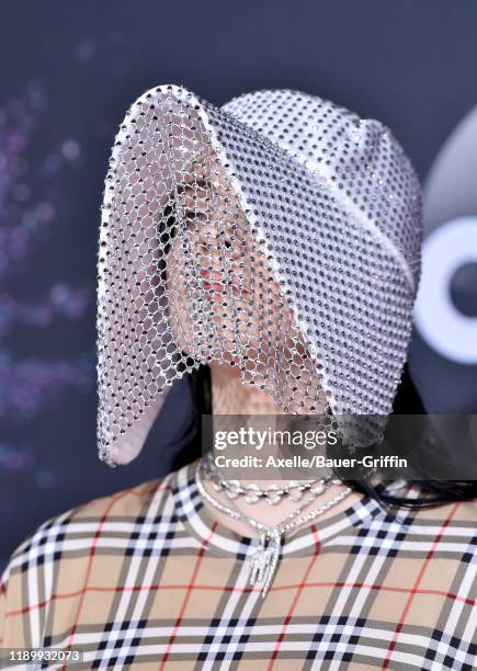 Billie Eilish attends the 2019 American Music Awards at Microsoft Theater on November 24, 2019 in Los Angeles, California.